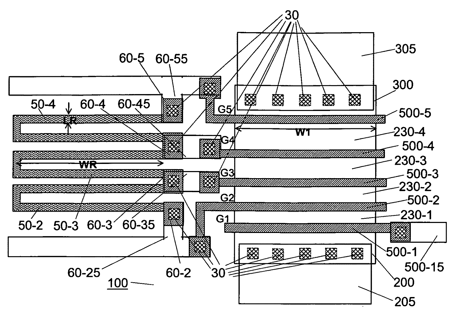 High voltage operating field effect transistor, bias circuit therefor and high voltage circuit thereof