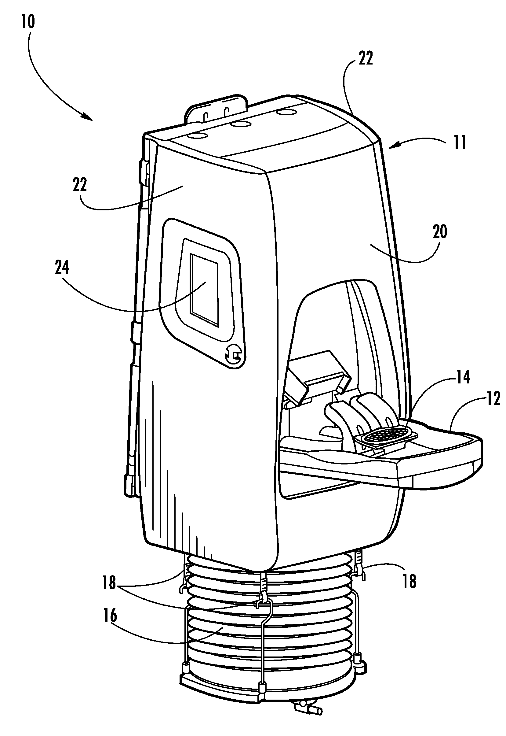 Audible alert and timer for an emergency eyewash station