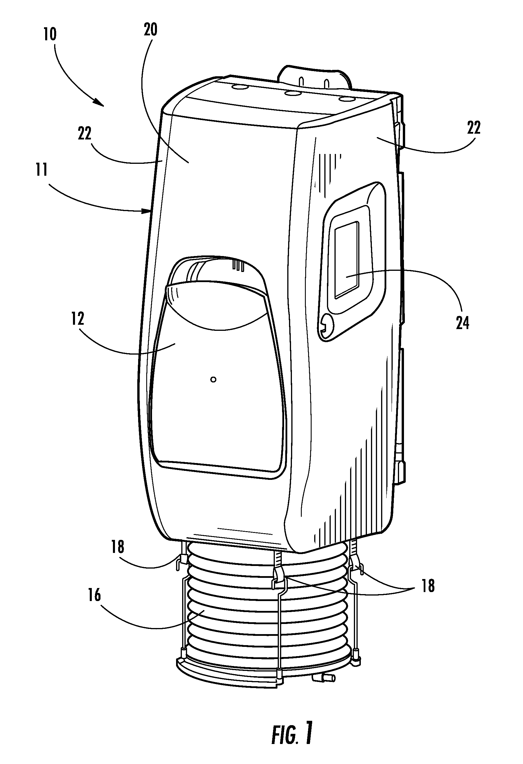 Audible alert and timer for an emergency eyewash station