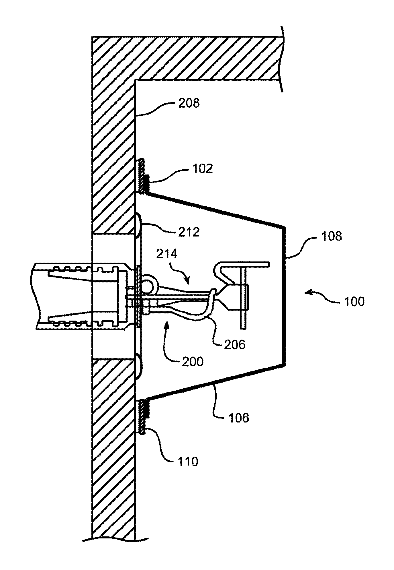 Apparatus for reducing the incidence of tampering with automatic fire sprinkler assemblies