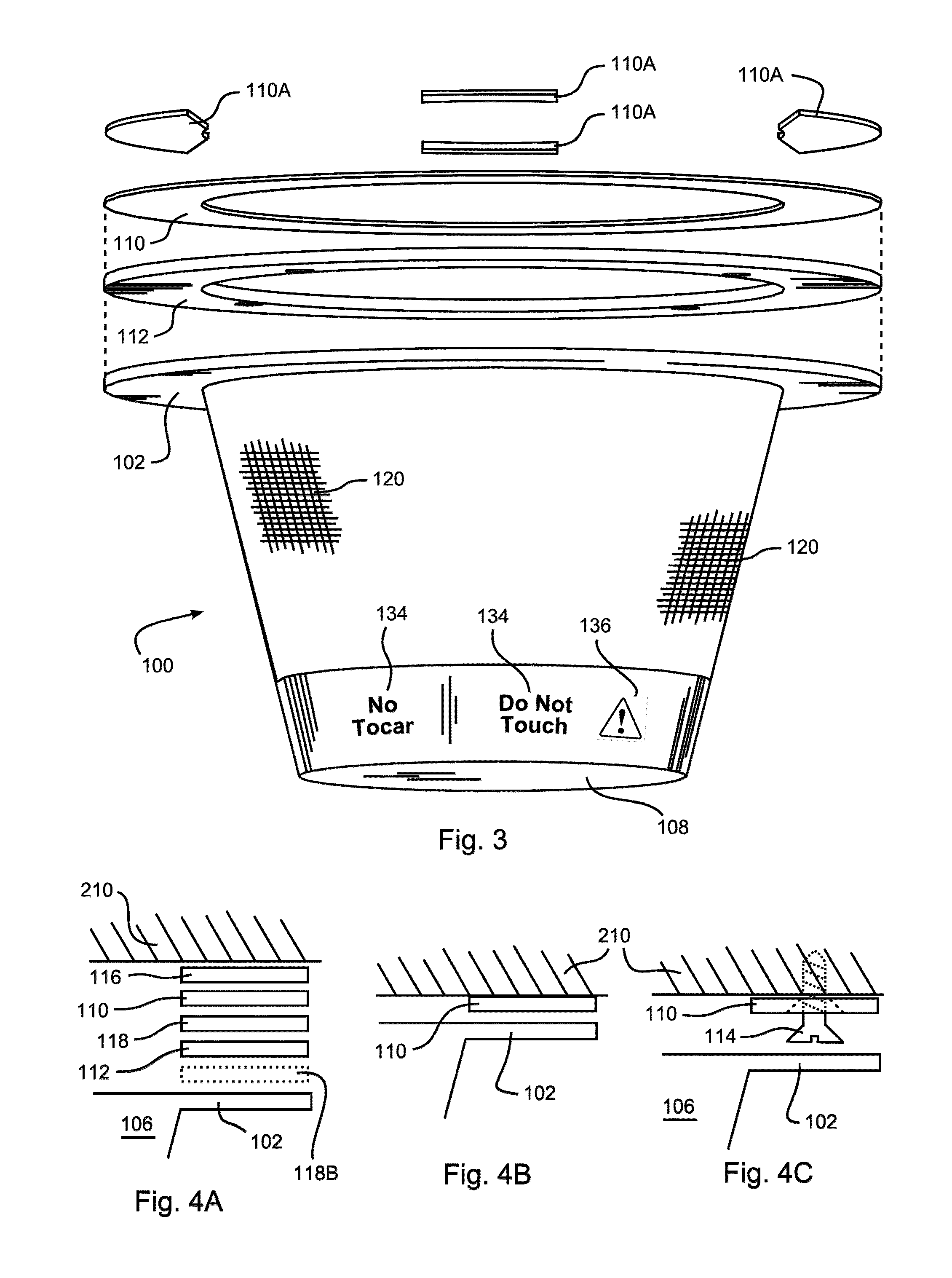 Apparatus for reducing the incidence of tampering with automatic fire sprinkler assemblies