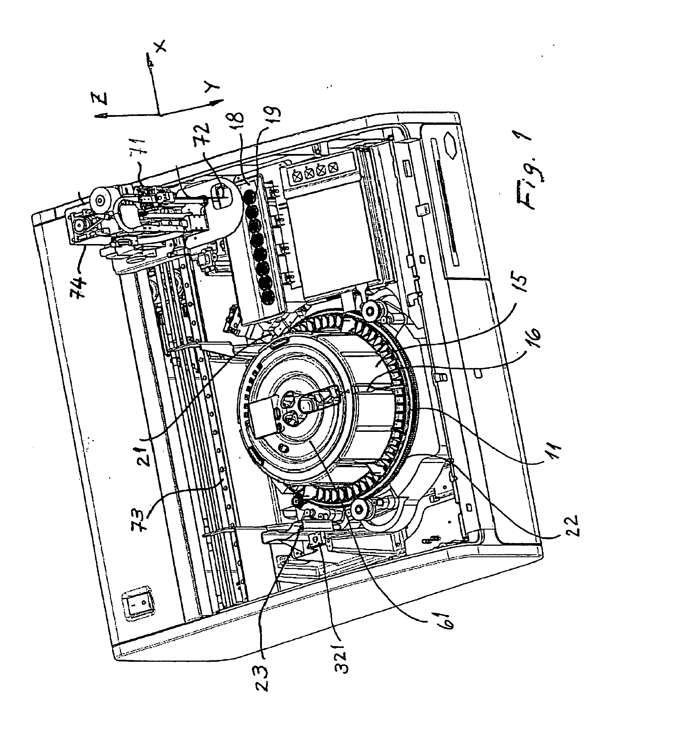 Method and apparatus for positioning a pipetting device