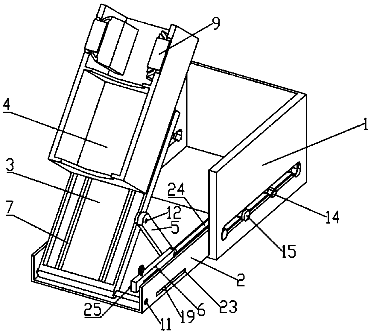 Portable shore power plug auxiliary plugging device