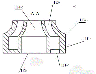 Air suction type medlar picking machine