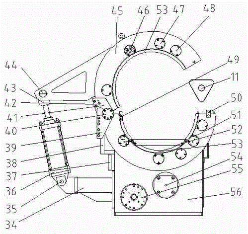 A ring welding opening and closing machine that automatically tracks the welding position