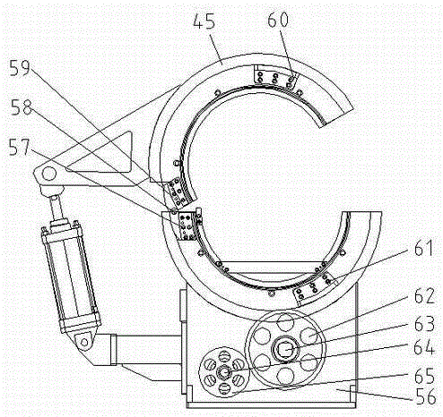 A ring welding opening and closing machine that automatically tracks the welding position