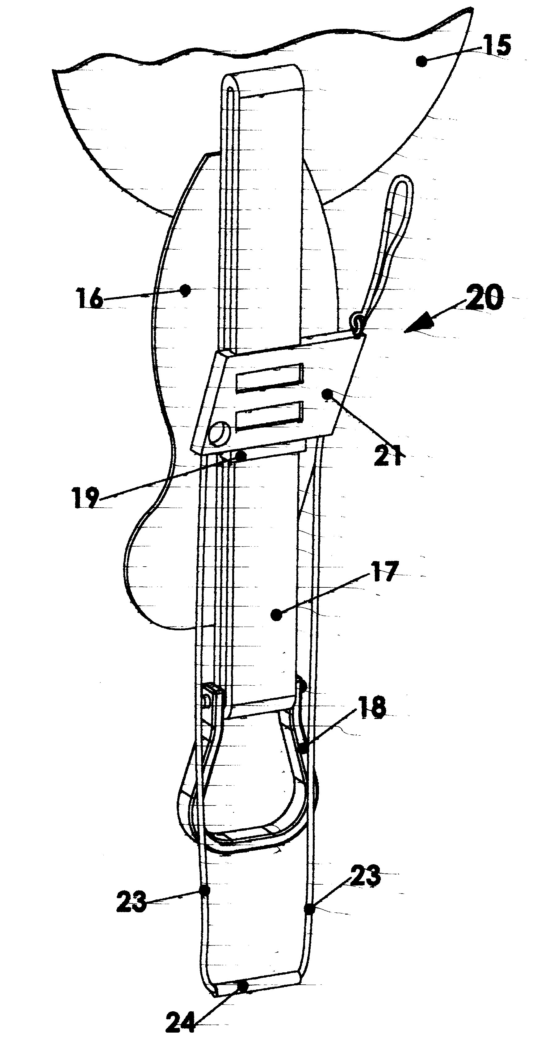 Horse mounting aid and method