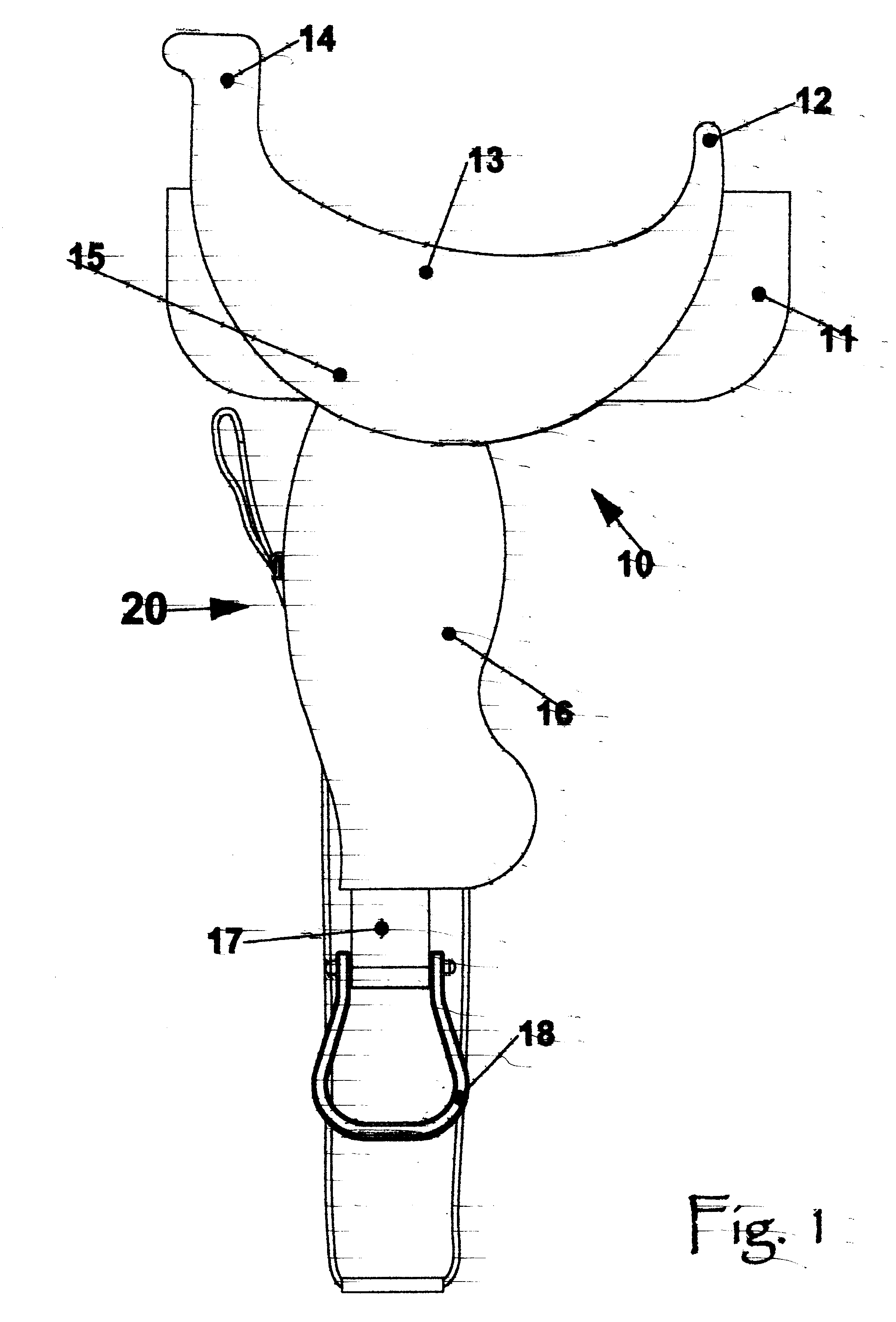 Horse mounting aid and method