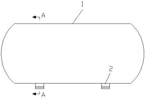 Liquefied natural gas transportation tank