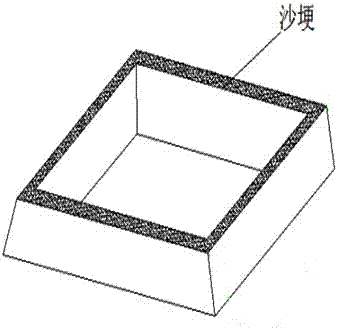 Sand stabilizing method based on magnesium phosphate cement as binder