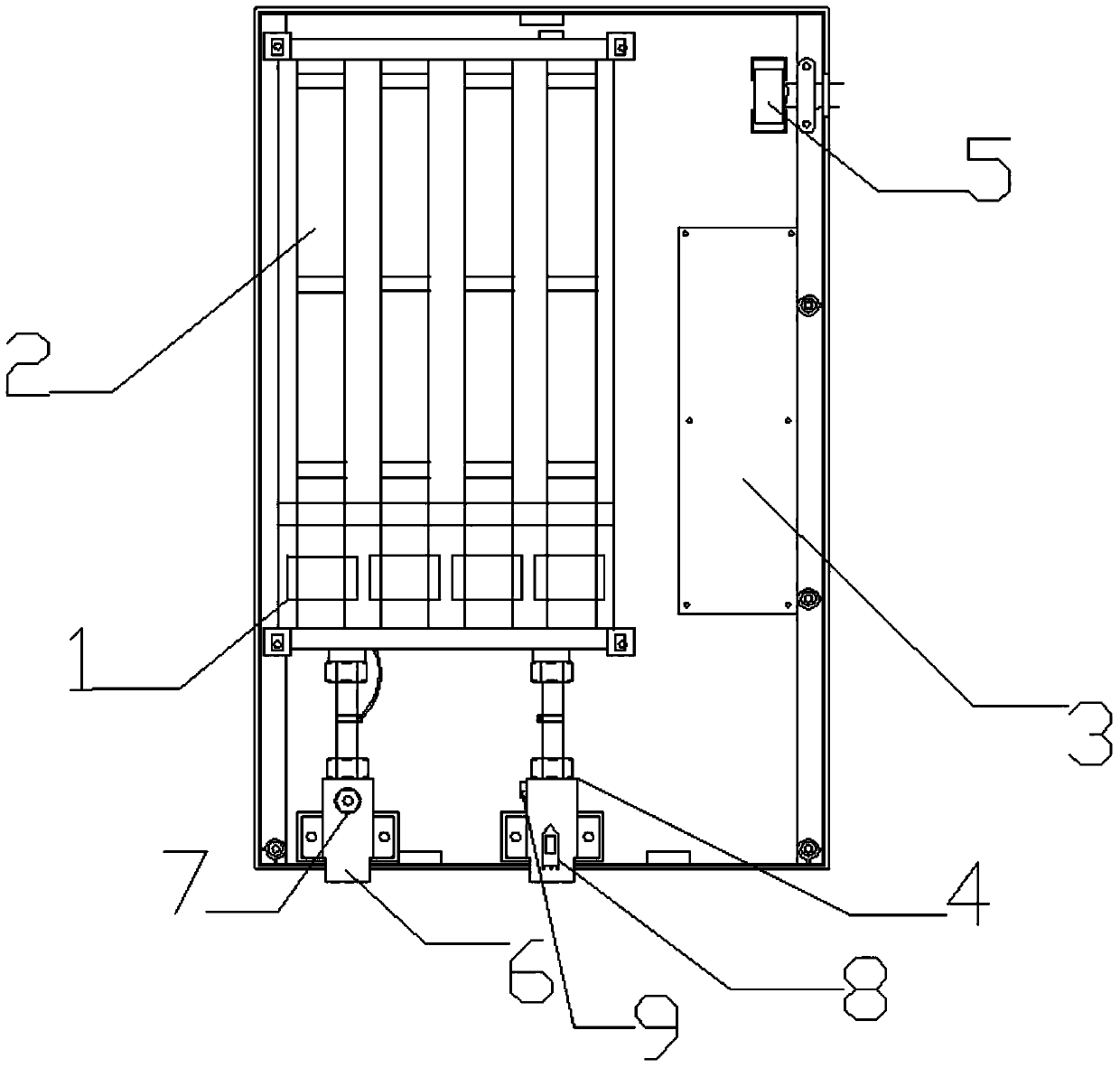 Quick-heating-type electric water heater with ultraviolet sterilization function