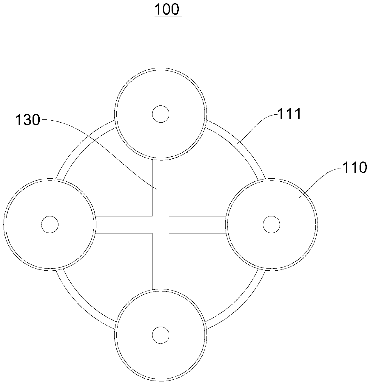 Device and method for transporting materials quantitatively and mixing and packaging integrated equipment