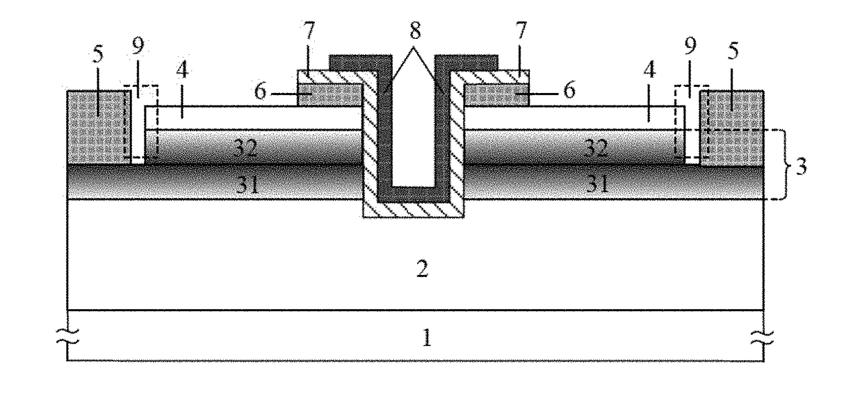 Polarization-doped enhancement mode HEMT