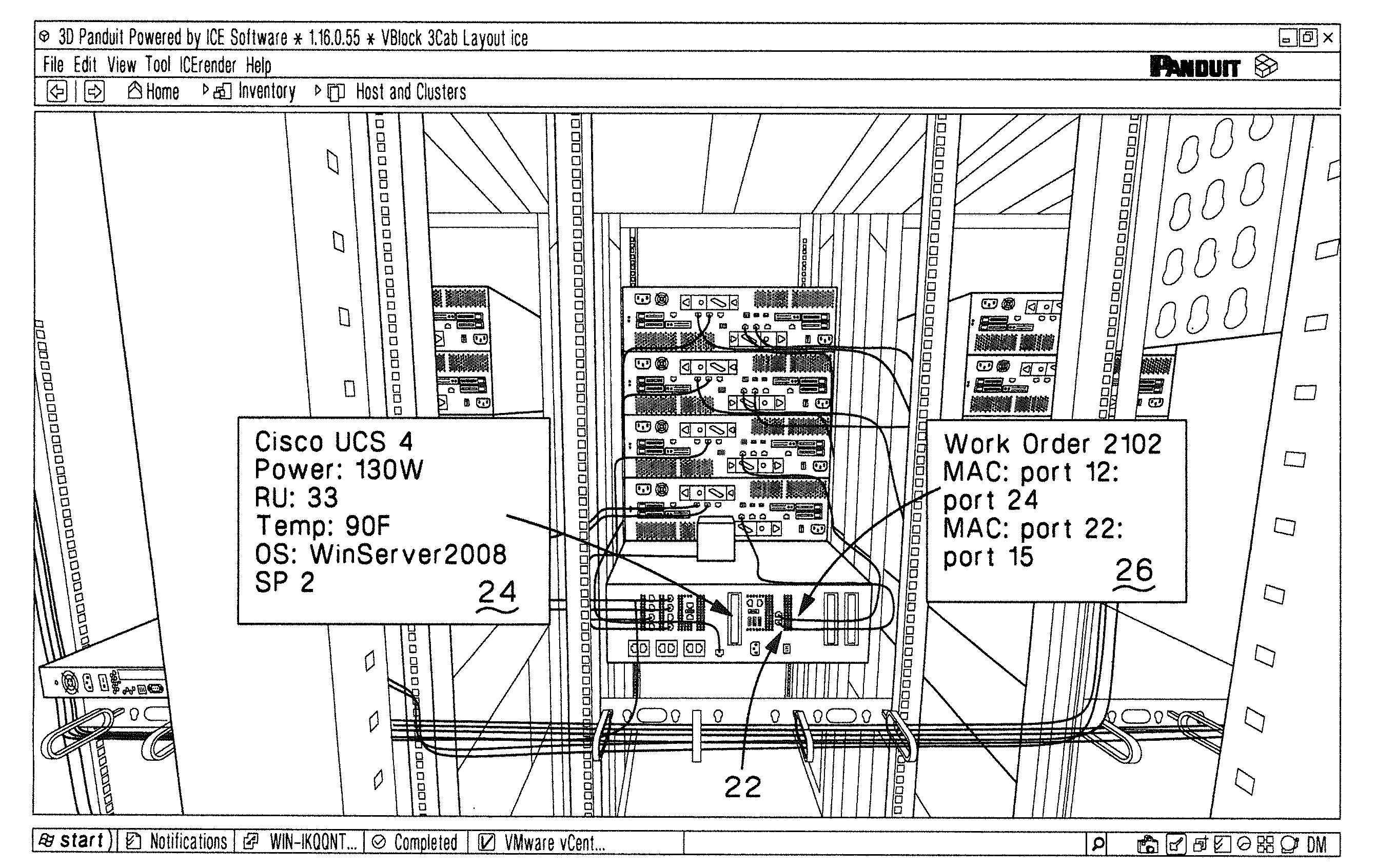 Augmented Reality Data Center Visualization