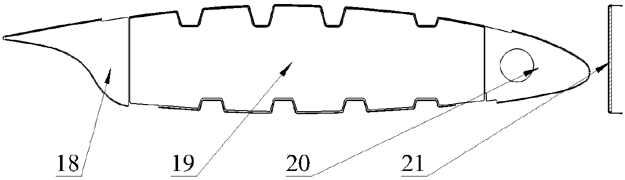 Fixed-wing unmanned aerial vehicle outer wing structure and manufacturing method thereof