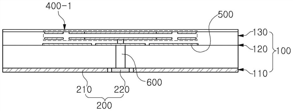 Array antenna adopting artificial magnetic conductor