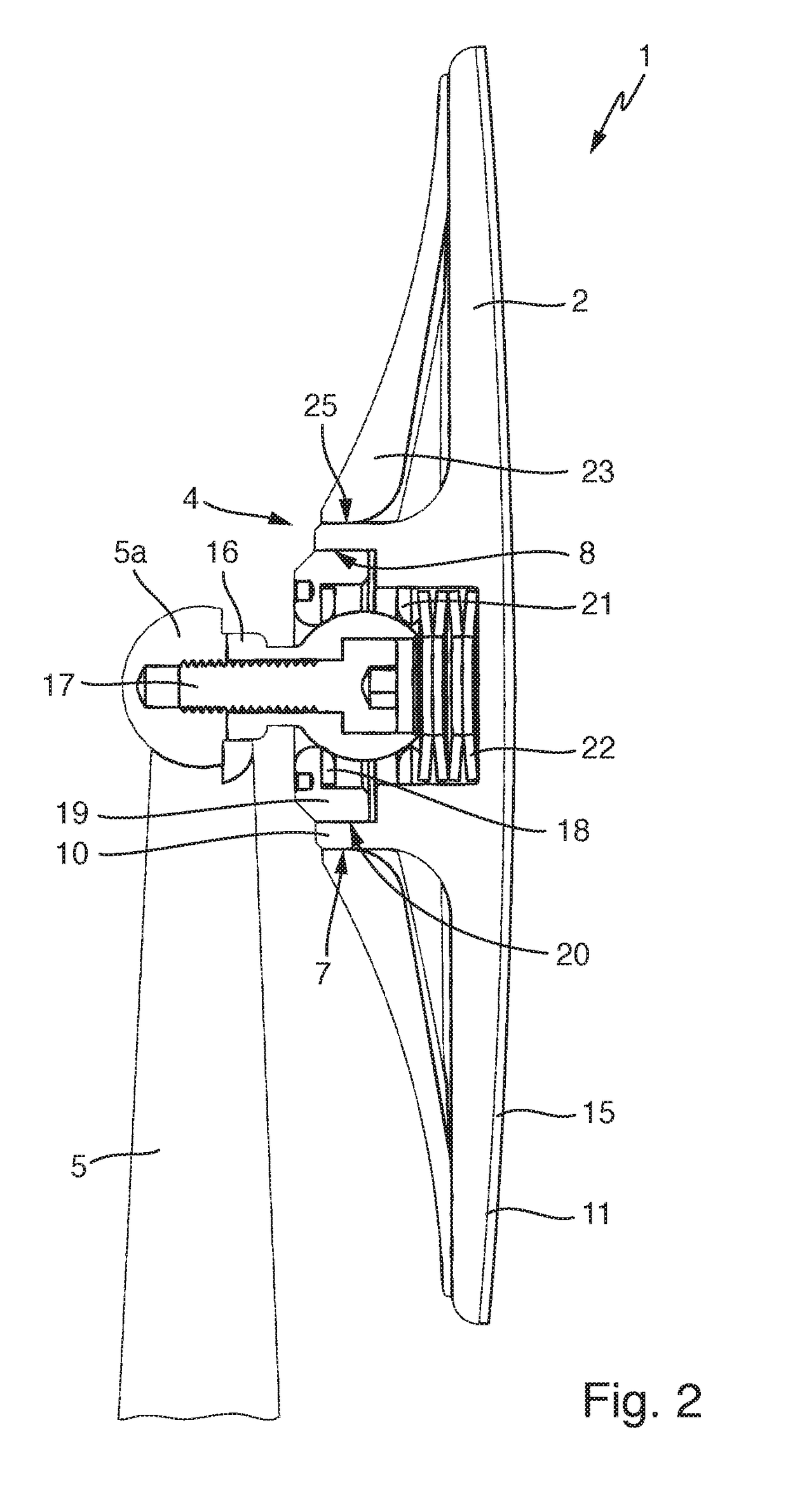Rear-view mirror for a two-wheeled vehicle, and method for the manufacture thereof