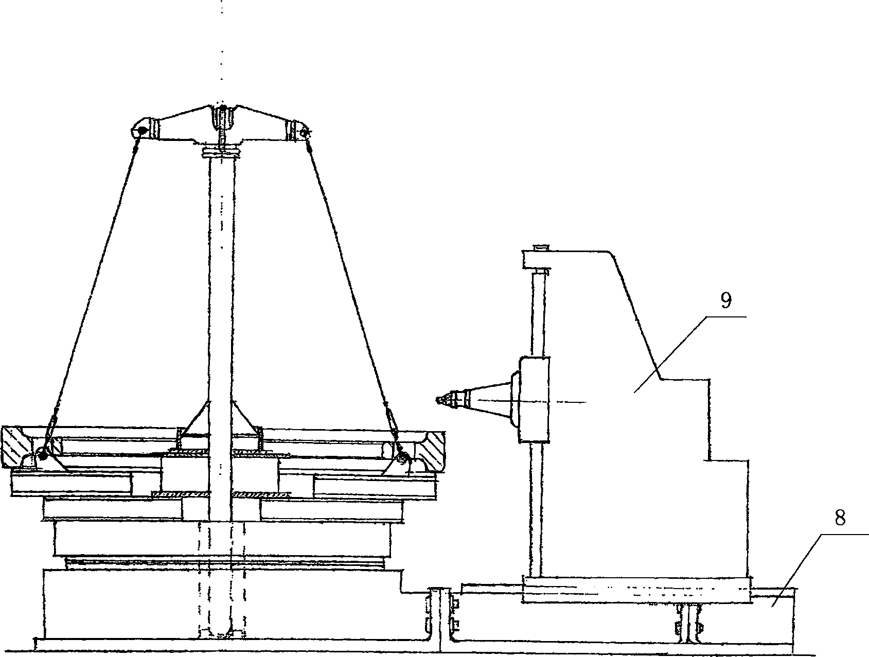 Method for manufacturing gear wheel in large diameter