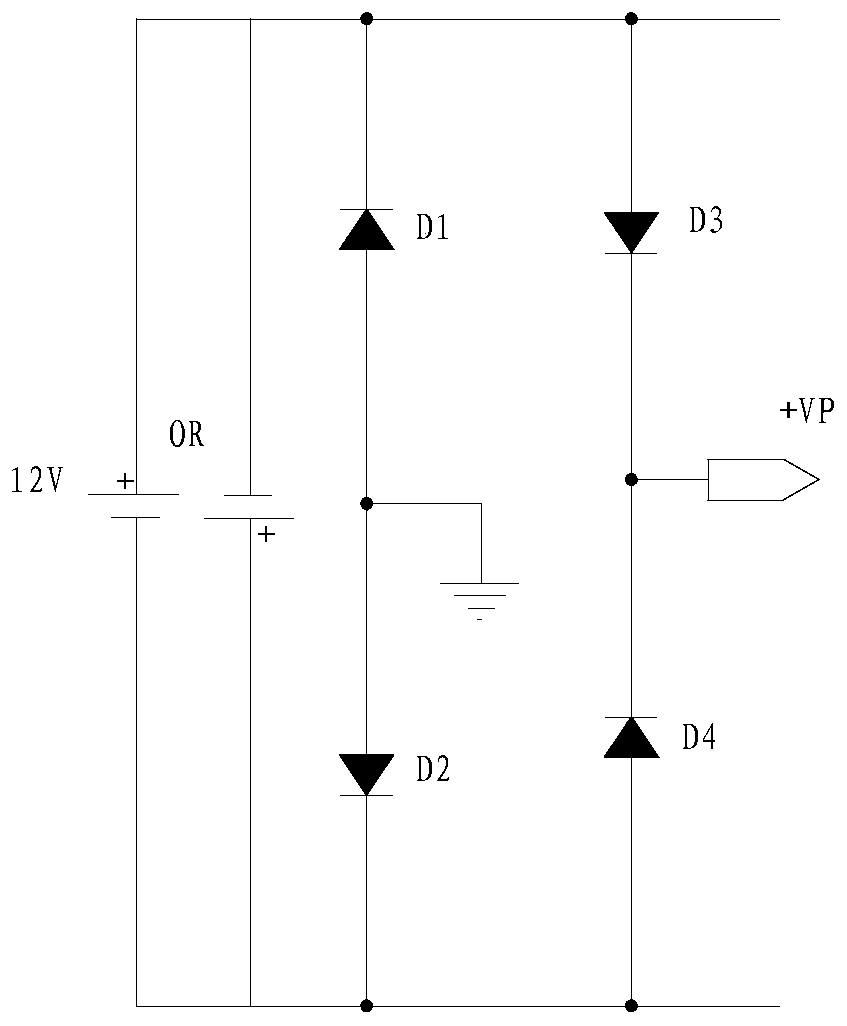 Control circuit for driving folding of automobile wing mirror base