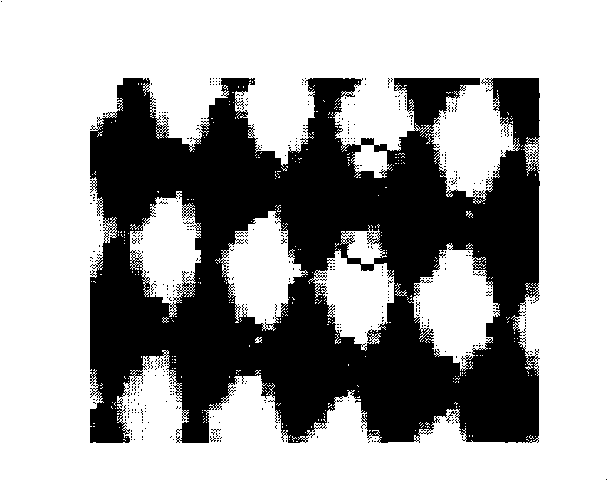 Spatial circular geometric parameter binocular stereo vision measurement method