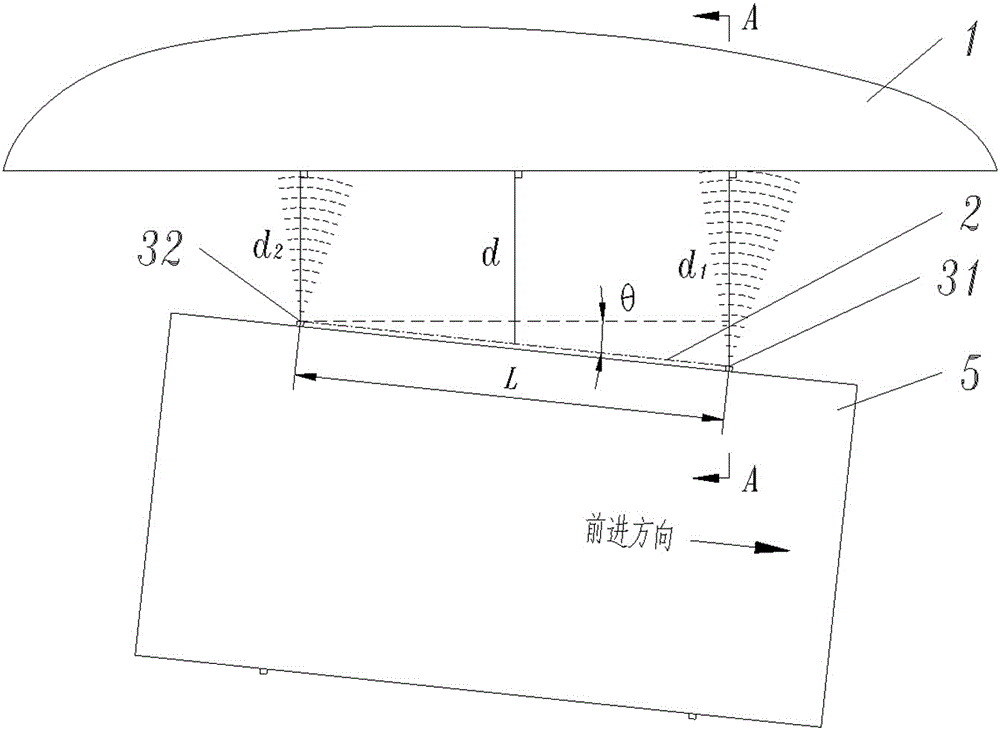 Automatic deviation rectifying method and automatic deviation rectifying system for advancement of solar panel cleaning vehicle