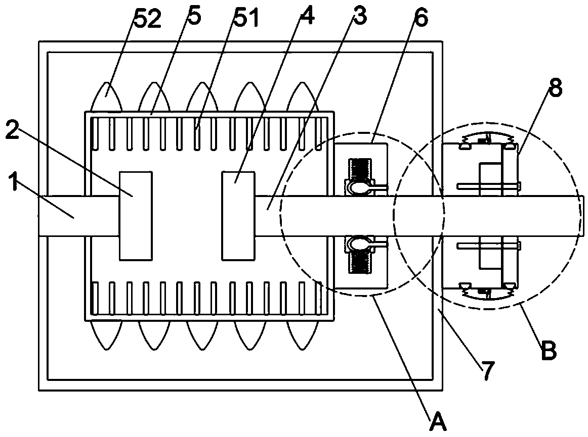 Arc extinguishing chamber device of vacuum circuit breaker