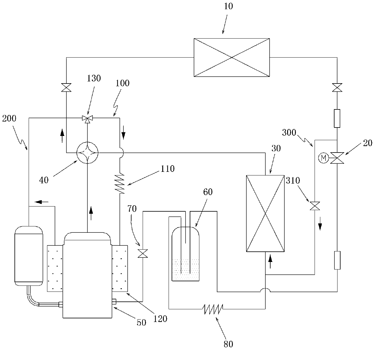 Air conditioner system and defrosting method thereof