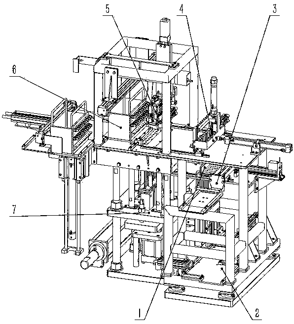 Automatic production equipment for detonator bayonet