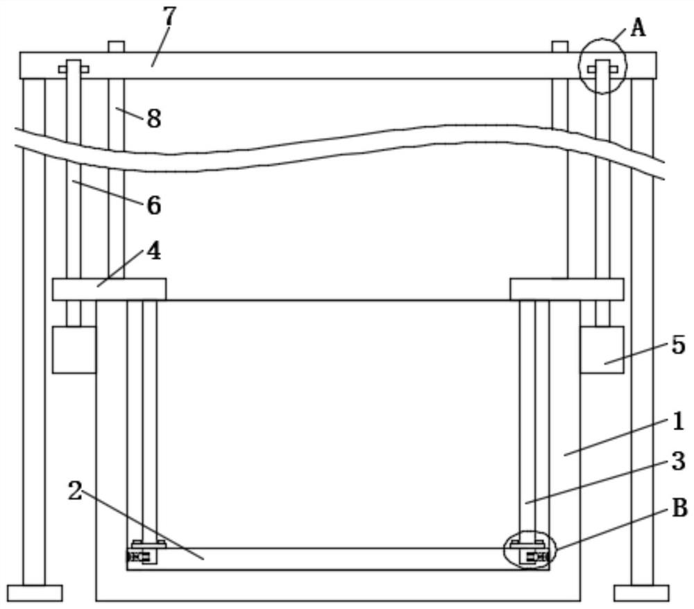 Chemical plant sewage pool decontamination device