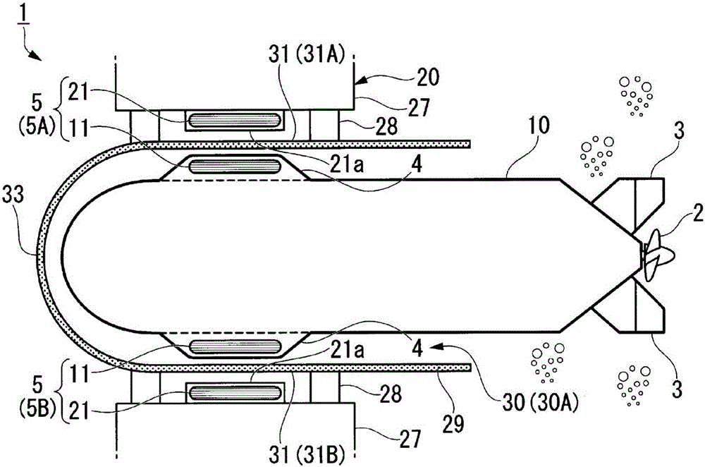 Power transmitting device, power receiving device, and wireless power supply system