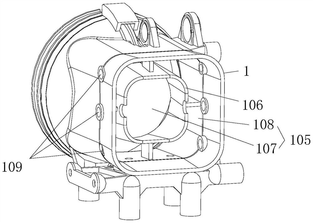 Air conditioner air outlet adjustment mechanism and adjustment method