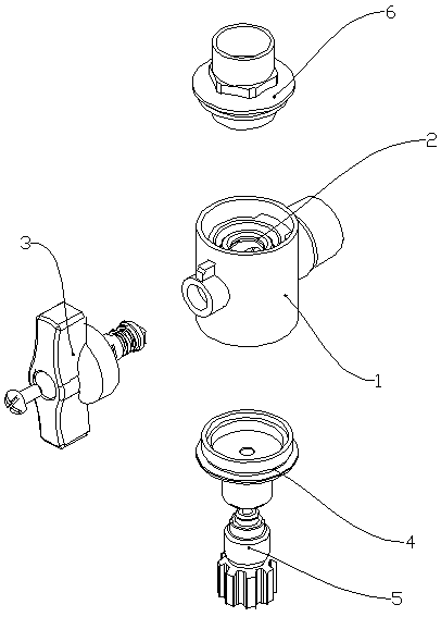 Right-angle ball valve with pressure relief function