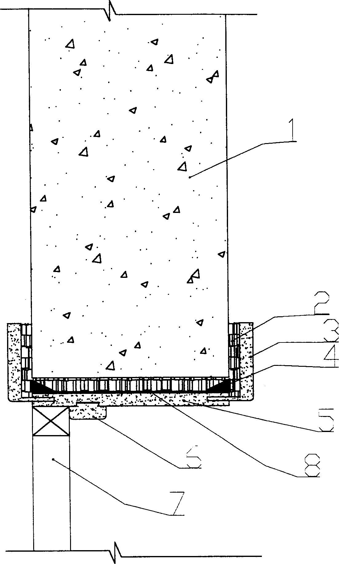 Door and window frame installing method