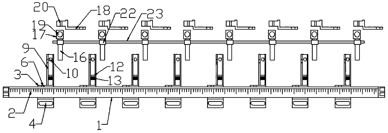 Bundling component of electronic yarn drawing equipment