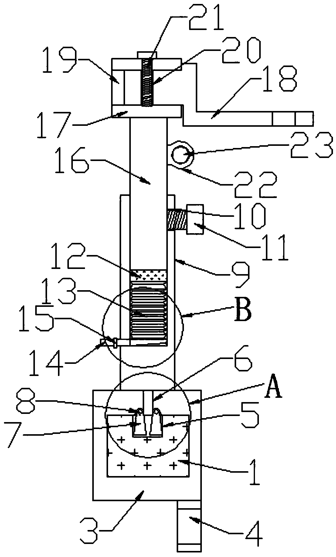 Bundling component of electronic yarn drawing equipment