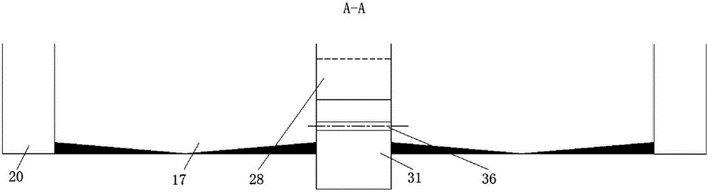 Horizontal three-channel circulating water fish breeding method