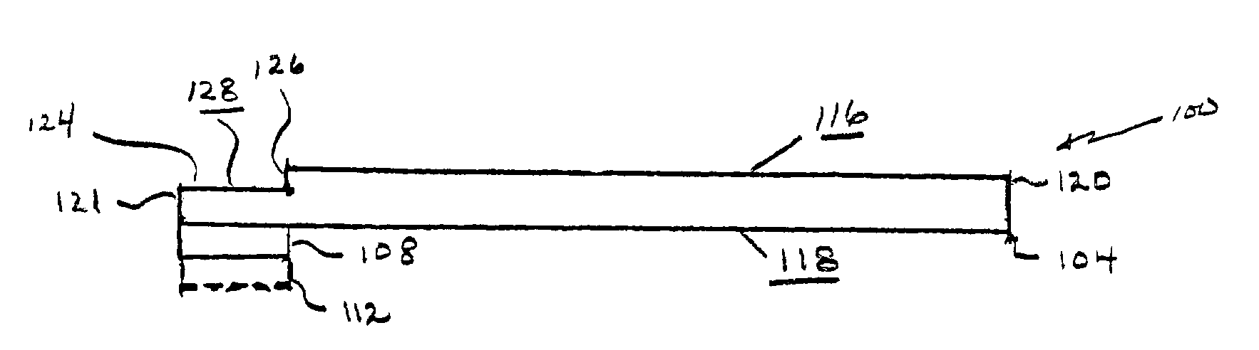 Substrate sheets with removable strip