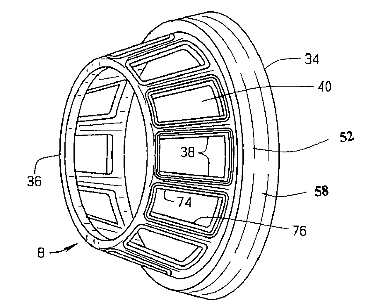 Bearing With Cage-Mounted Sensors