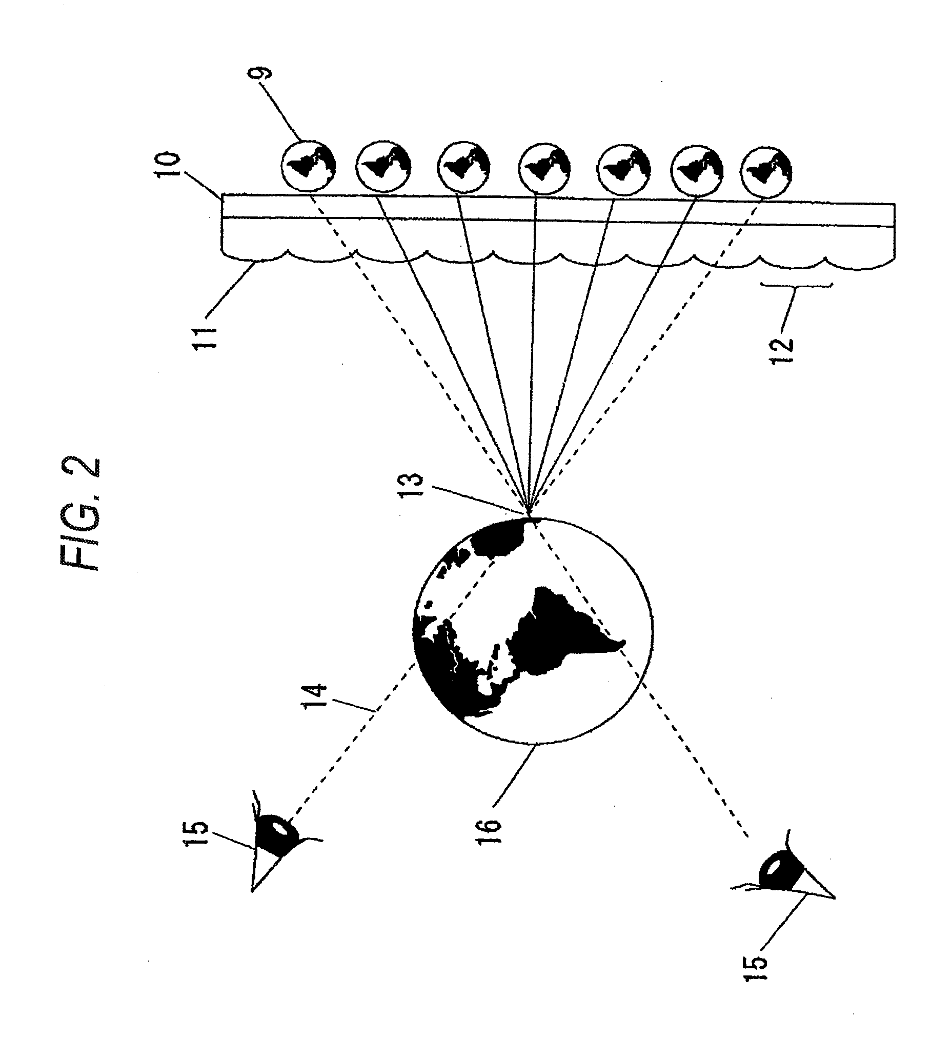 Projection three-dimensional display apparatus