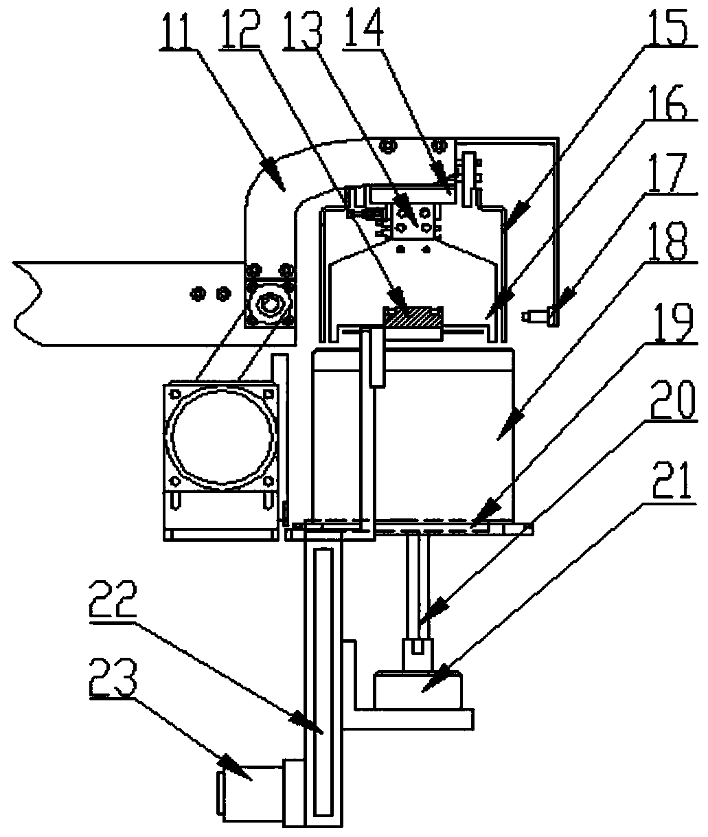 Automatic paper currency stacking and binding integrated machine