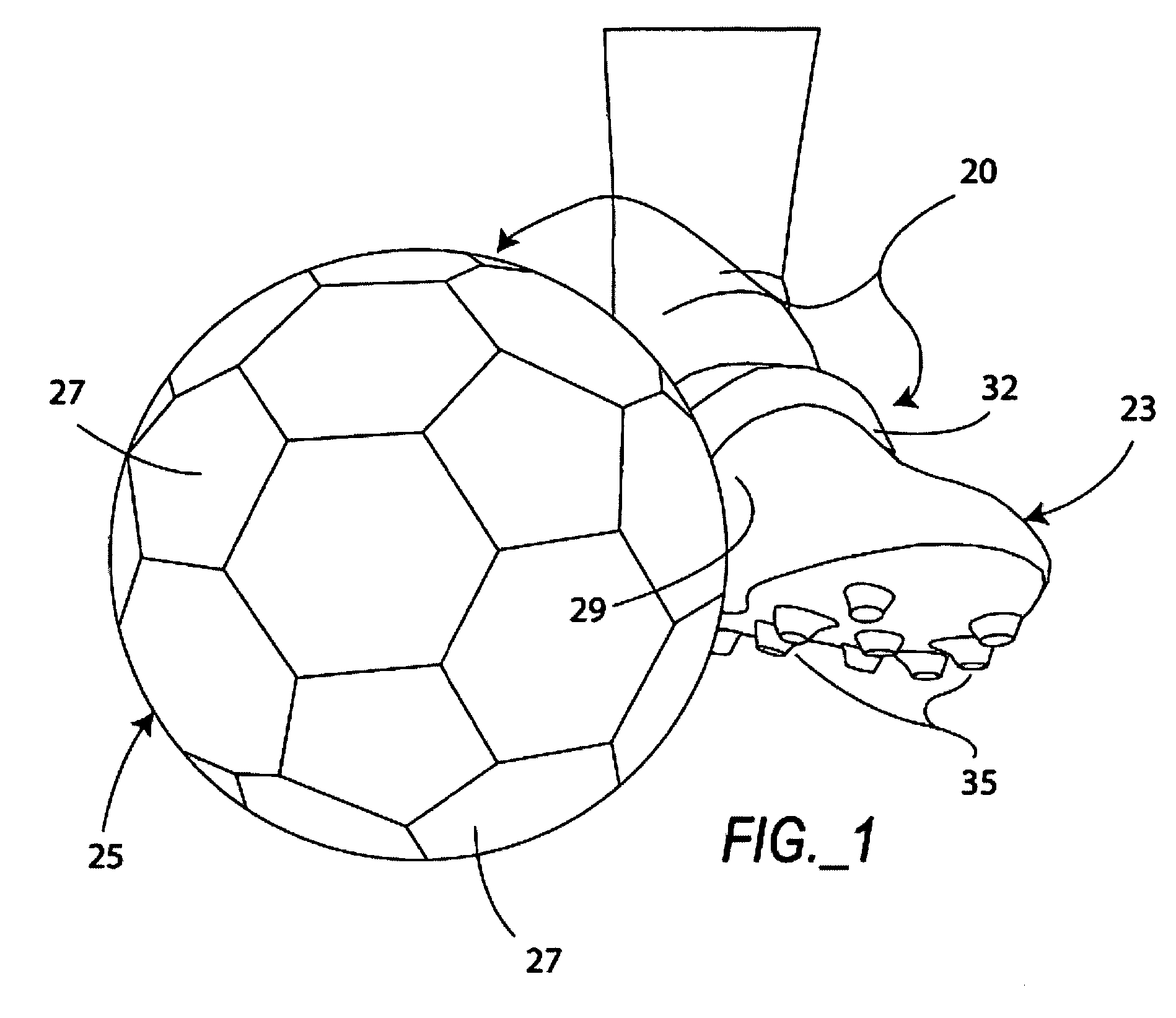 Soccer training apparatus and method