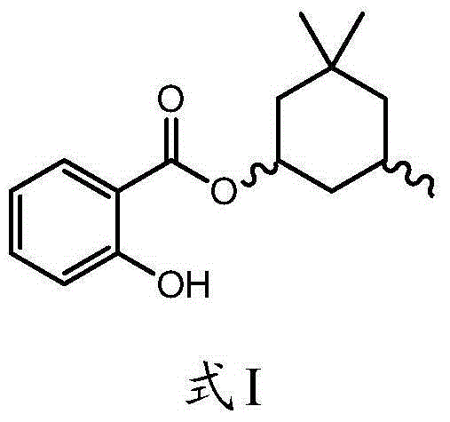 Method for preparing homosalate