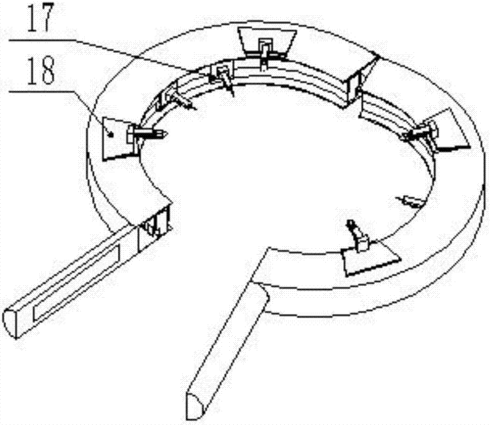 An automatic girdling device for fruit trees