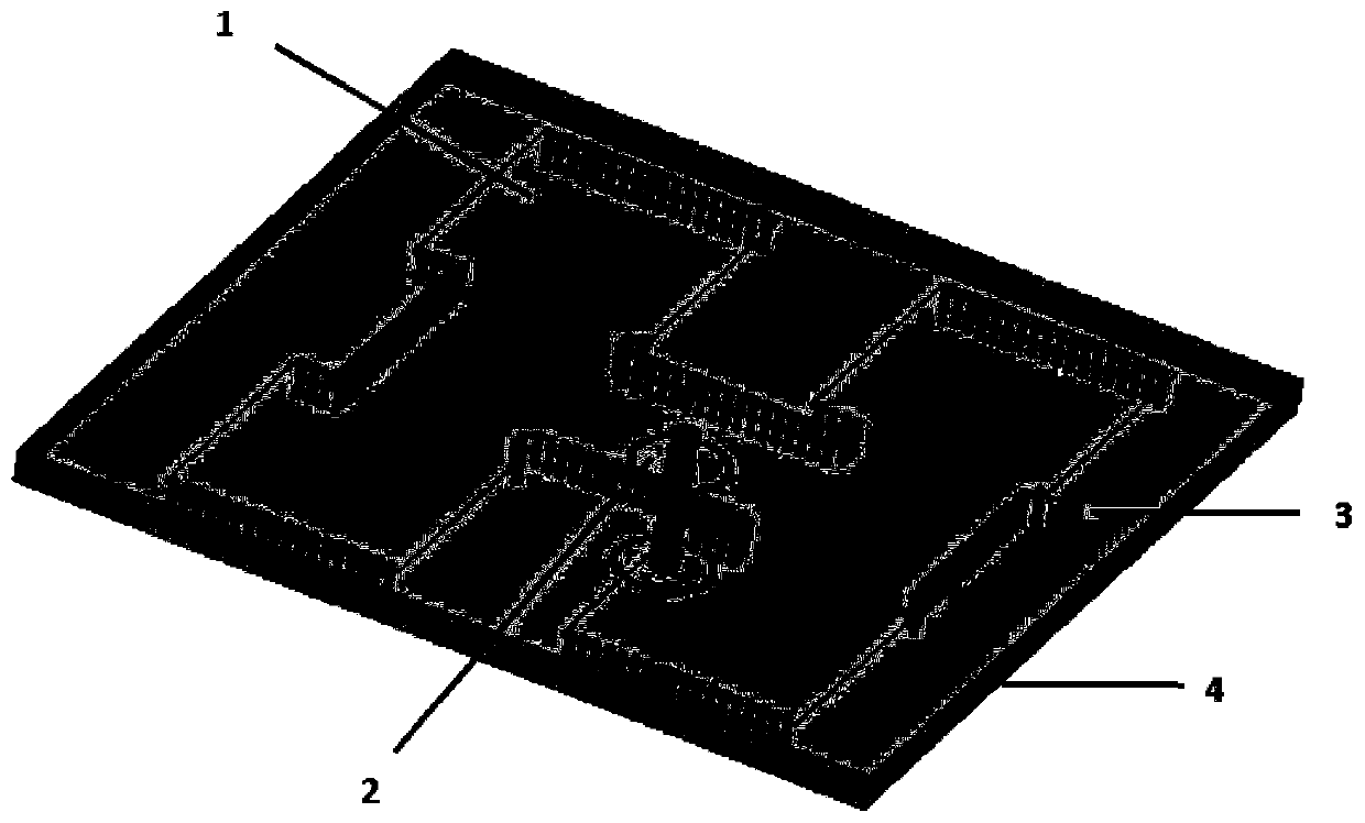 SIW parallel feed array antenna with low cross polarization