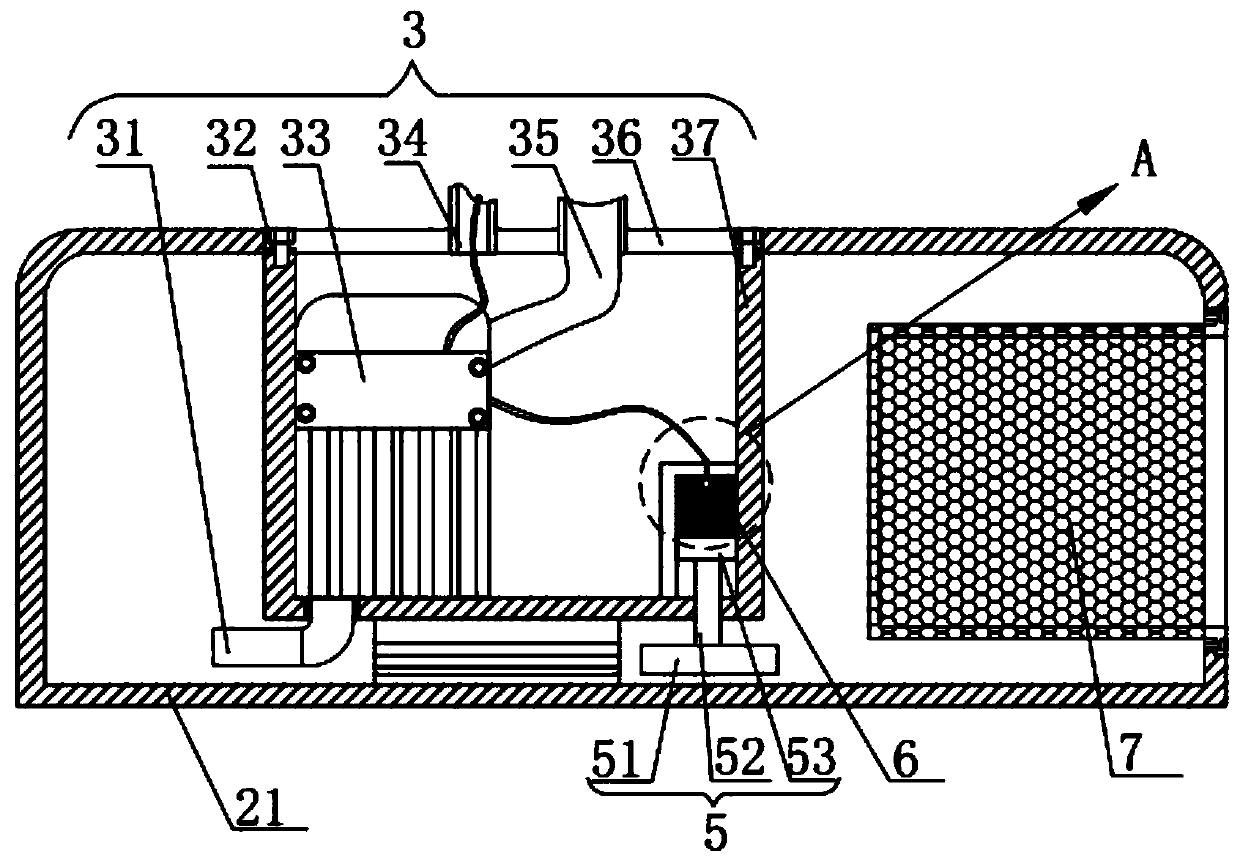 Drainage system for building foundation pit construction