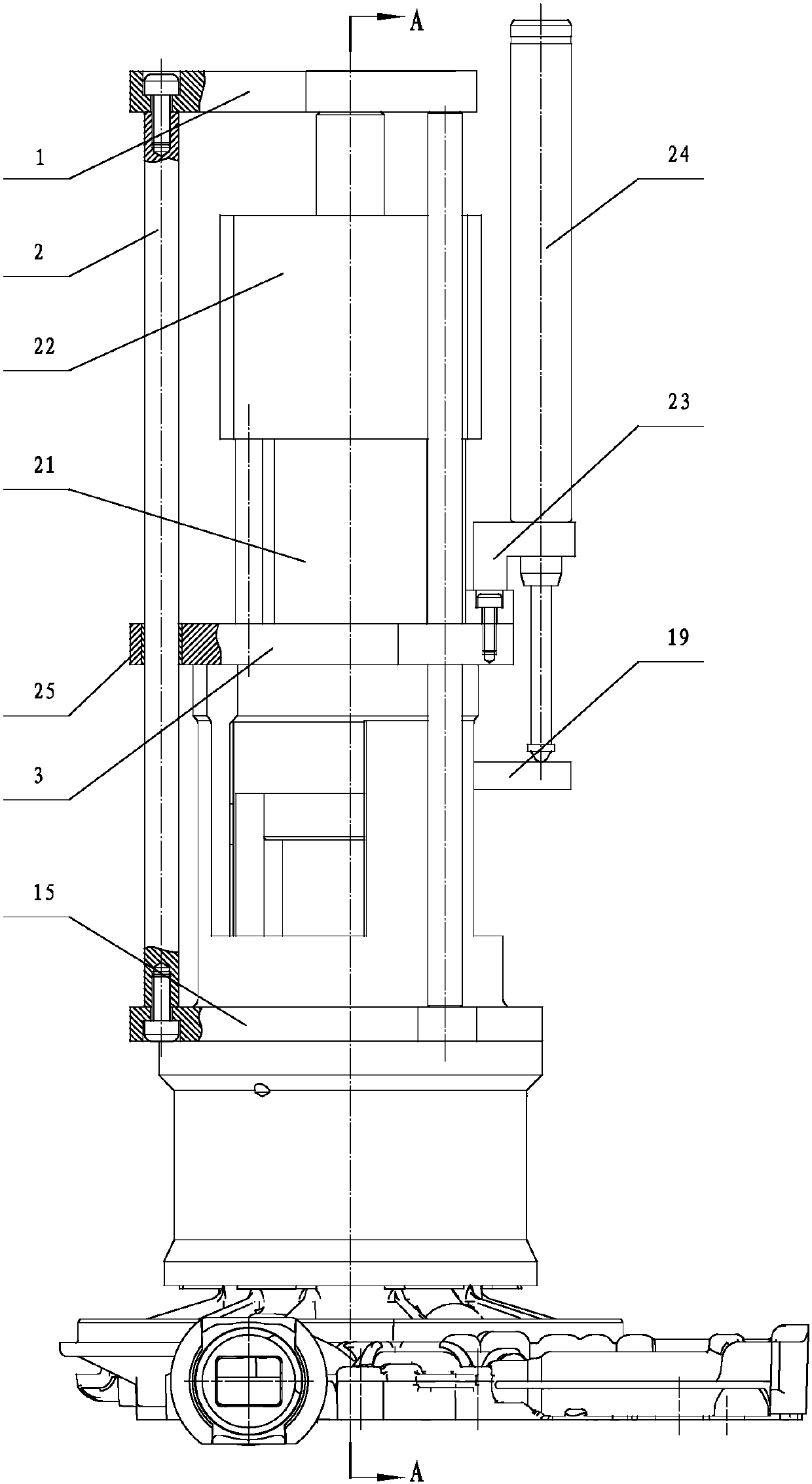 Portable oil seal pressing device