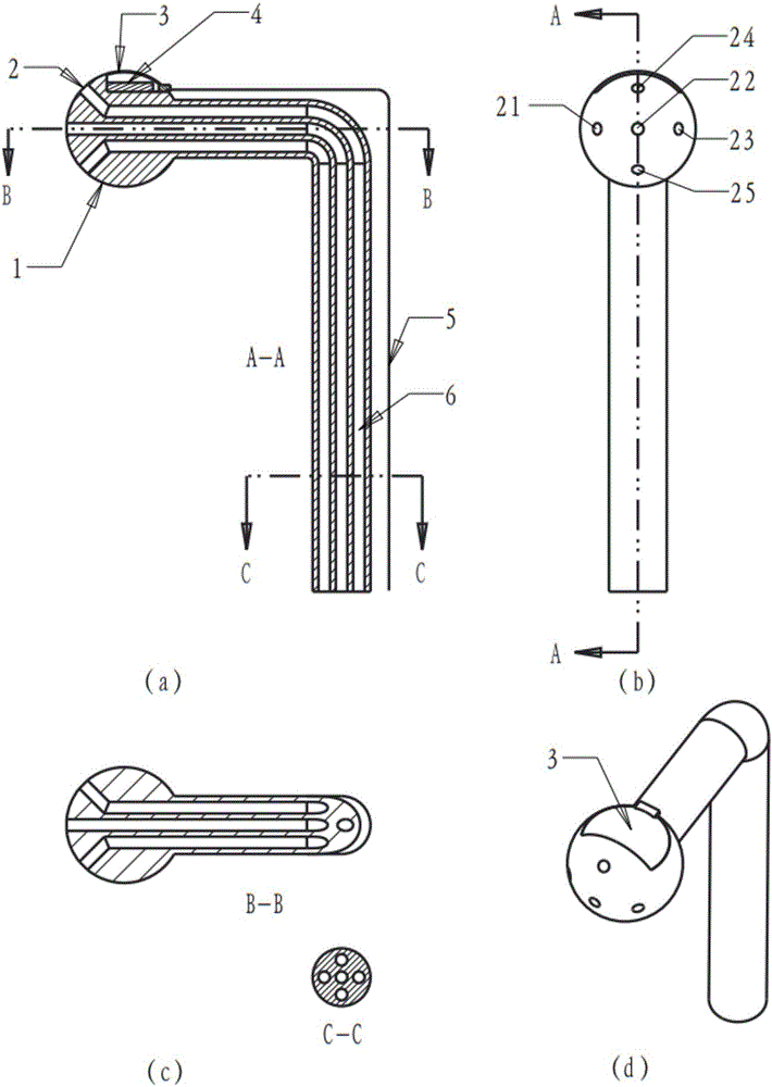 Three-dimensional measurement system and method for steady-state flow field in large space