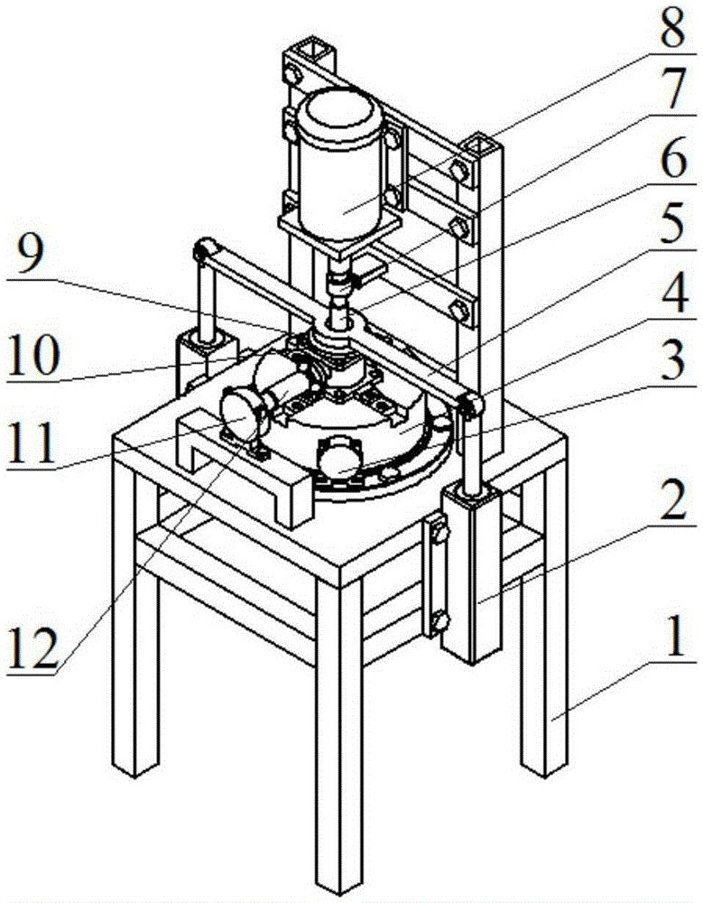 Pneumatic control system and method for square ball valve automatic assembly workbench