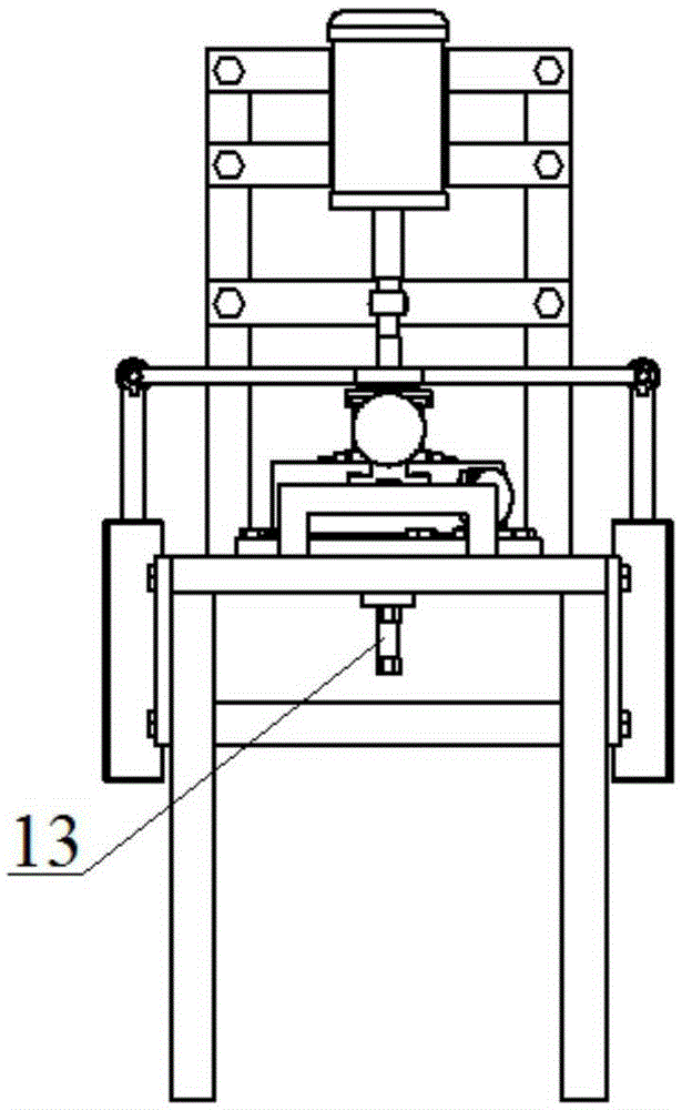 Pneumatic control system and method for square ball valve automatic assembly workbench