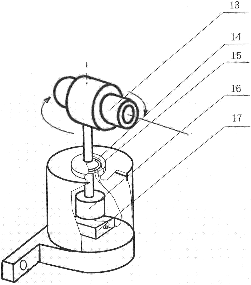 Petroleum tripping pipe column work automatic measurement system